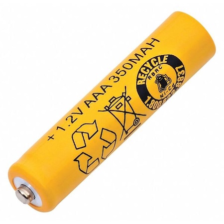 Battery 1.2 Volt Nickel Cadmium Dantona Single Cell Battery MPN:AAA-350