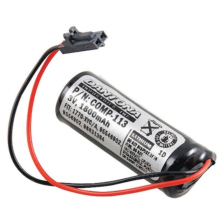 Dantona Battery - For Multipurpose - 2/3A - 1800 mAh - 3 V DC - 1 MPN:COMP-113