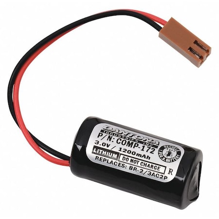Battery 3 Volt Lithium (BR) Dantona Back up Power Battery MPN:COMP-172