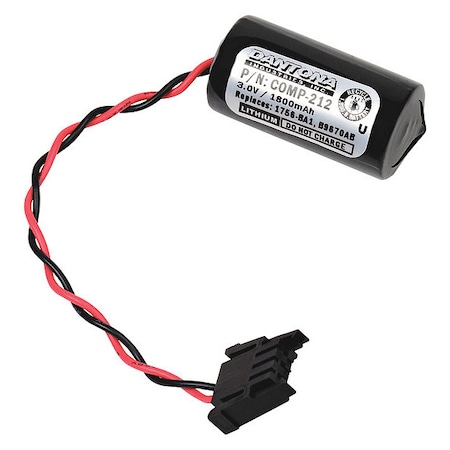 Battery 3 Volt Lithium (CR) Dantona Back up Power Battery MPN:COMP-212