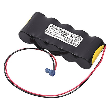 Battery 6 Volt Nickel Cadmium Dantona Emergency Lighting Battery MPN:CUSTOM-105