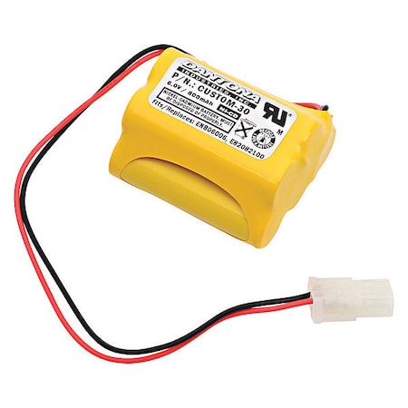 Battery 6 Volt Nickel Cadmium Dantona Emergency Lighting Battery MPN:CUSTOM-30