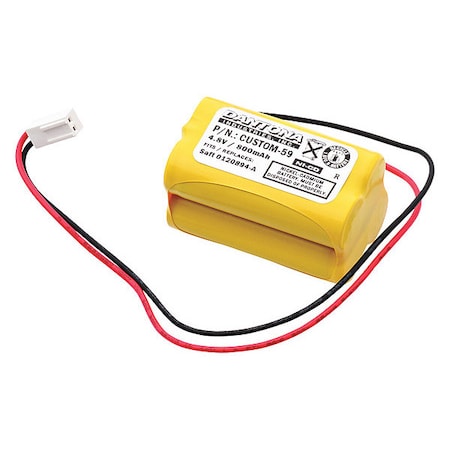 Battery 4.8 Volt Nickel Cadmium Dantona Emergency Lighting Battery MPN:CUSTOM-59