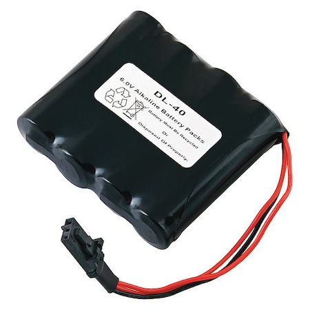 Dantona Battery - 2200 mAh - 6 V DC - 1-/ Pack MPN:DL-40