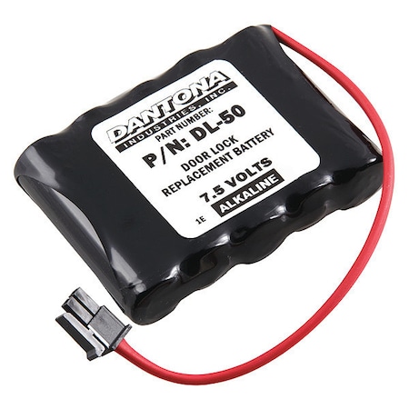 Battery 7.5 Volt Alkaline Dantona Electronic Door Lock Battery MPN:DL-50