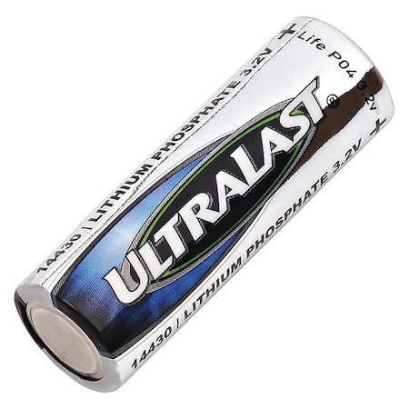 Battery - Battery Rechargeable - 4/5 AA - 400 mAh - 3.2 V DC - 1-/ Pack MPN:LIFEO4-14430