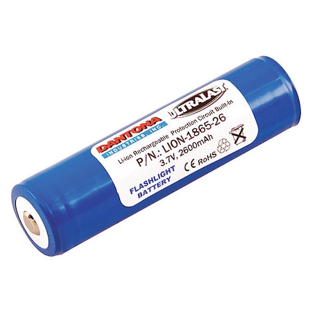 Battery 3.7 Volt Lithium Ion Dantona Lithium Ion Battery MPN:LION-1865-26