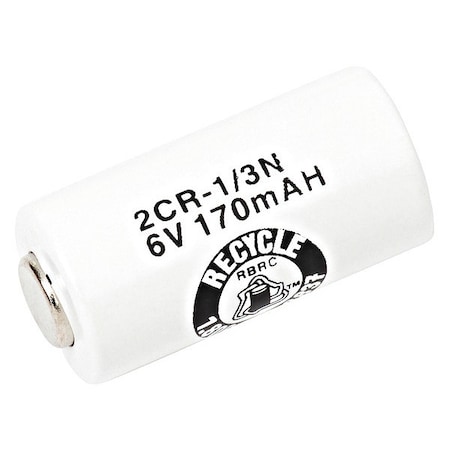 Battery 6 Volt Lithium (CR) Dantona Lithium Photo Battery MPN:LITH-17