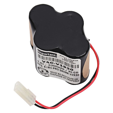 Battery 4.8 Volt Nickel Cadmium Dantona Vacuum Battery MPN:VAC-V1930