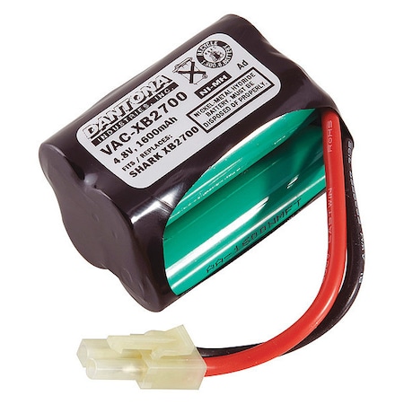 Dantona Battery - Battery Rechargeable - AA - 1600 mAh - 4.8 V DC - 1-/ Pack MPN:VAC-XB2700