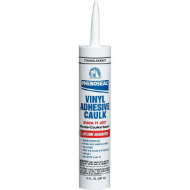 PHENOSEAL® Does It All® Vinyl Adhesive Caulk - 10 oz. Transluscent - 5113600006 5113600006 - Pkg Qty 12