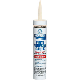 PHENOSEAL® Does It All® Vinyl Adhesive Caulk - 10 oz. Almond - 5113602102 5113602102 - Pkg Qty 12