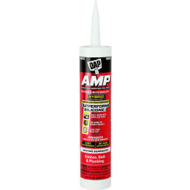 DAP® Products AMP™ Kitchen Bath & Plumbing Sealant 9 fl. oz. White Pack of 12 7079800762 - Pkg Qty 12