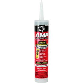 DAP® Products AMP™ Kitchen Bath & Plumbing Sealant 9 fl. oz. Clear 7079800763 - Pkg Qty 12