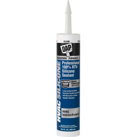 DAP® HVAC Professional 100 RTV Silicone Sealant - 10.1 oz. Clear - 7079808011 7079808011 - Pkg Qty 12
