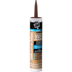 DAP® Products Silicone Max Premium All Purpose Silicone Sealant 10.1 fl. oz. Brown Pk of 12 7079808788 - Pkg Qty 12