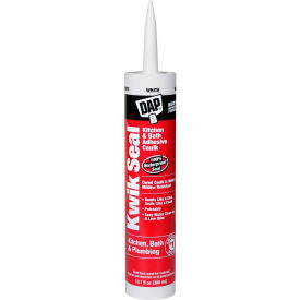 DAP® KWIK SEAL® Kitchen & Bath Adhesive Caulk - 10.1 oz. White - 7079818032 7079818032 - Pkg Qty 12
