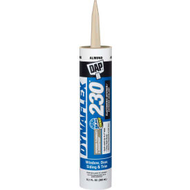 DAP® DYNAFLEX 230® 100 Waterproof WindowDoor & Trim Sealant -10.1 oz Almond -7079818288 7079818288 - Pkg Qty 12