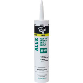 DAP® ALEX® Painter's Acrylic Latex Caulk - 10.1 oz. White - 7079818670 7079818670 - Pkg Qty 12
