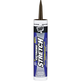 DAP® Products Extreme Stretch Elastomeric Sealant 10.1 fl. oz. Dark Brown Pack of 12 7079818708 - Pkg Qty 12