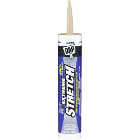 DAP® Products Extreme Stretch Elastomeric Sealant 10.1 fl. oz. Almond Pack of 12 7079818717 - Pkg Qty 12