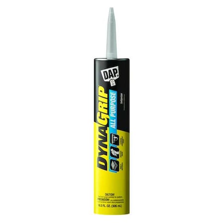 Construction Adhesive, All Purpose Series, White, 10.3 oz, Cartridge MPN:27501