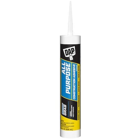 Construction Adhesive, All Purpose Series, Tan, 28 oz, Cartridge MPN:27502