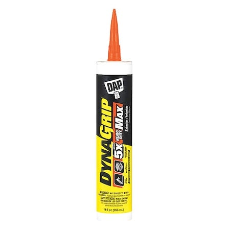Construction Adhesive, Heavy Duty Series, Beige, 9 oz, Cartridge MPN:27509