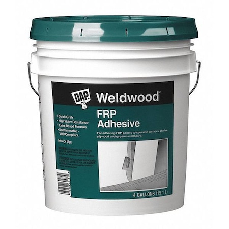 Construction Adhesive, FRP Series, Amber, 4 gal, Pail MPN:60481