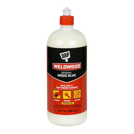 Weldwood CARPENTER'S Wood Glue Yellow 1 Qt MPN:00492