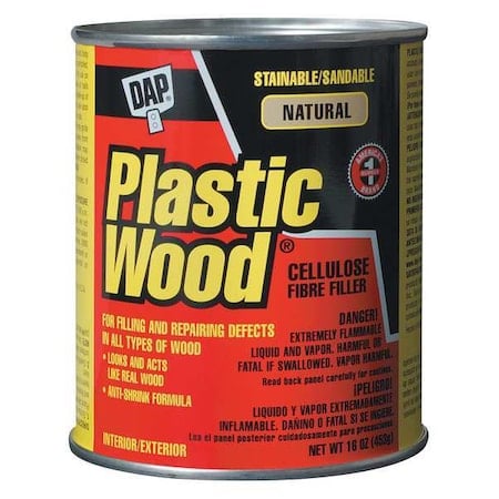 Plastic Wood Solvent Wood Filler Natural 16 OZ. MPN:21506