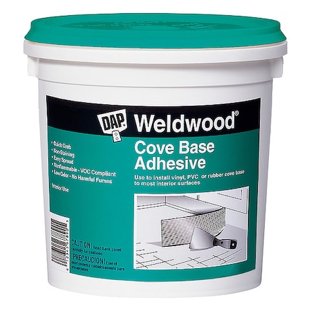 Weldwood Cove Base Adh Off White 1 Qt MPN:25053