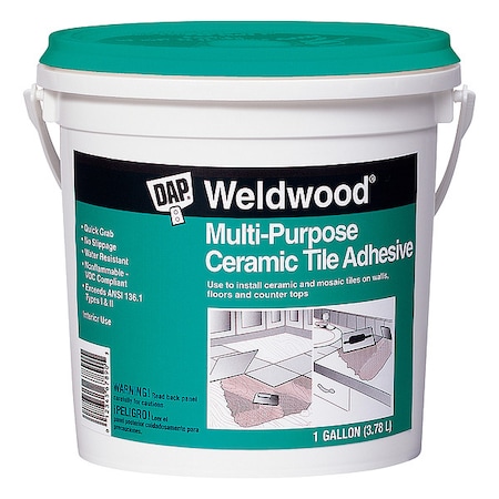 Weldwood Ceramic Tile Adh Off White 1GAL MPN:25192