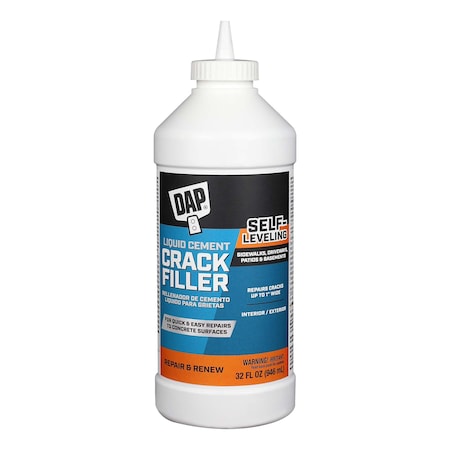 Liquid Cement Crack Filler Gray 1QT MPN:37584