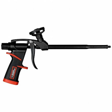 Spray Applicator Gun, Black, 1 Ea, Not Applicable MPN:7565070234
