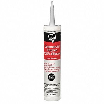 Silicone Sealant Gray Commercial Kitchen MPN:8660
