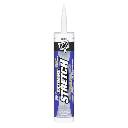 Extreme Stretch Acrylic Sealant, 10 oz, Cylinder, Acrylic Urethane Base, Extreme Stretch MPN:7079818715