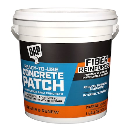 Concrete Repair Compound, Pail, Gray, Ready-Mixed Concrete Patch MPN:31090