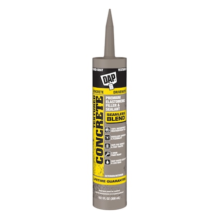 Premium Textured Concrete 10.1, PK12, Cartridge, Gray, 0.86 sq ft at 3/16 in Coverage MPN:7079808676