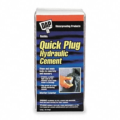 Hydraulic Cement Quick Plug 5 lb MPN:14086