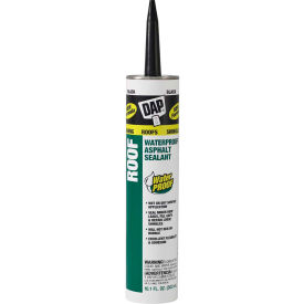 DAP® Roof Waterproof Asphalt Filler & Sealant - 10.1 oz. Black - 7079818268 7079818268 - Pkg Qty 12