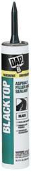 Filler & Repair Caulk: 10.1 oz Cartridge, Black, Asphalt MPN:7079827065