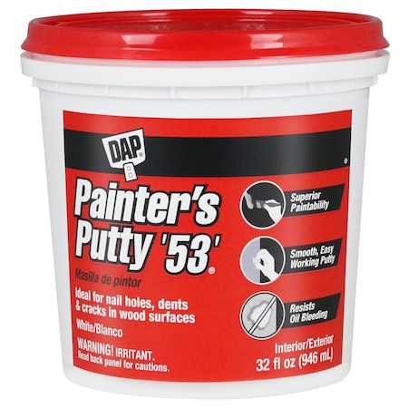 Painter's Putty '53', White, 32 oz (707981224) MPN:7079812244
