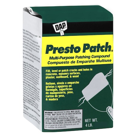 Patching Compound, Box, White, Repair MPN:7079858505