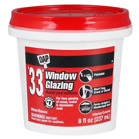 Window Glazing 8 FL OZ White MPN:7079812120
