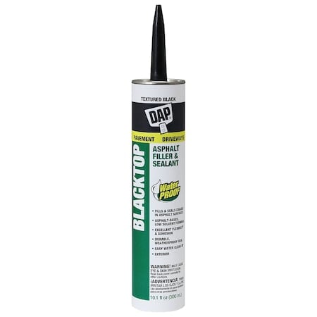 10.1 oz Blacktop Asphalt Low Voc Slnt, PK12, Black MPN:7079827065