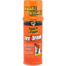 DAP® Touch 'n Foam® FireBreak Flame Resistant Sealant - 12.0 oz. Orange - 7565010012 7565010012 - Pkg Qty 12