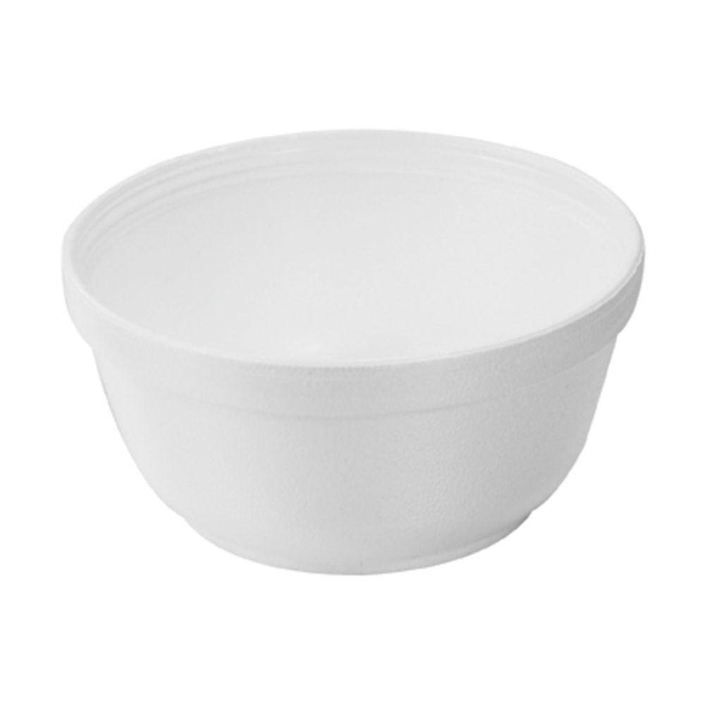 Dart Insulated Foam Serving Bowls, 12 Oz, White, 50 Bowls Per Bag, Carton Of 20 Bags MPN:12B32
