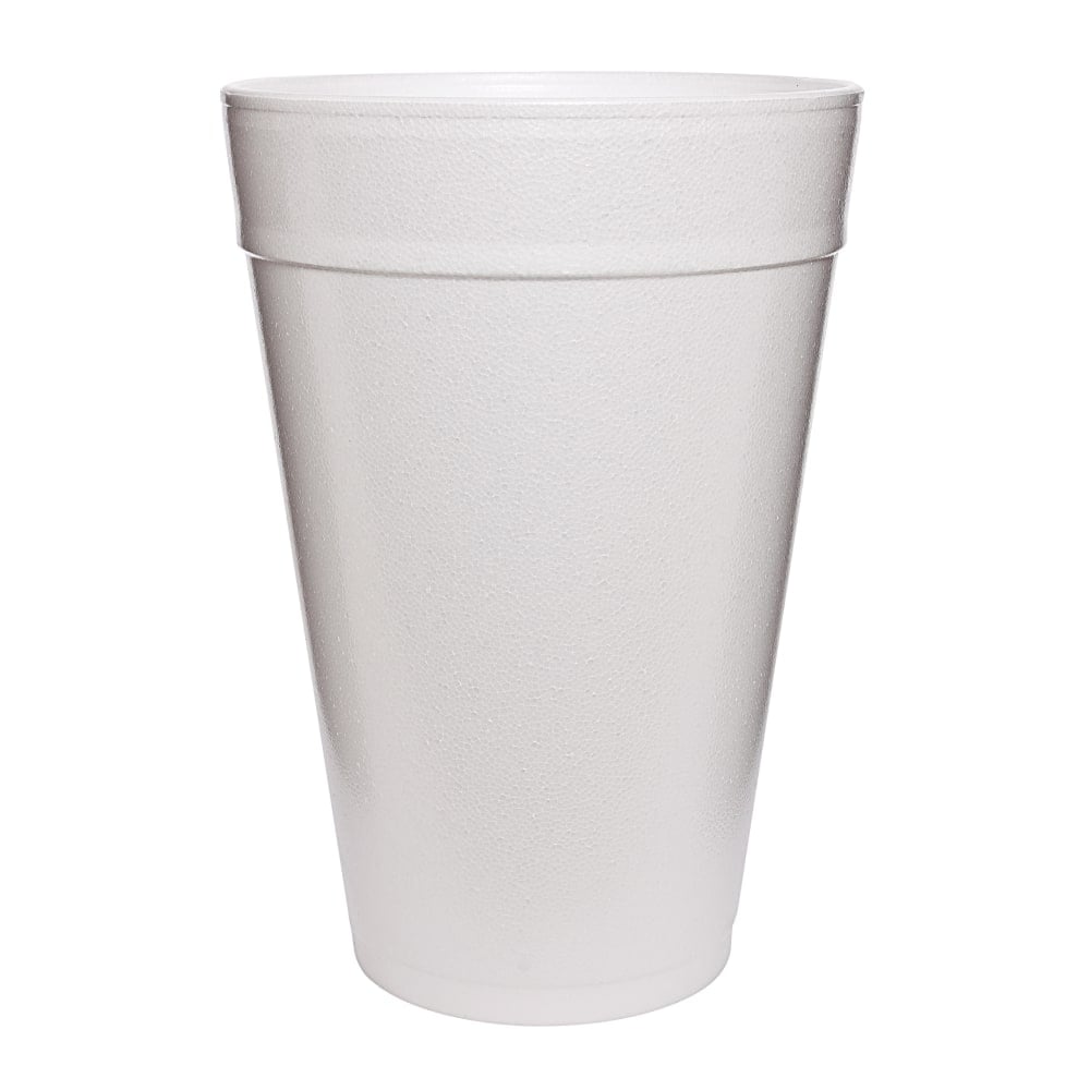 Dart Insulated Foam Drinking Cups, White, 32 Oz, Case Of 500 MPN:32TJ32