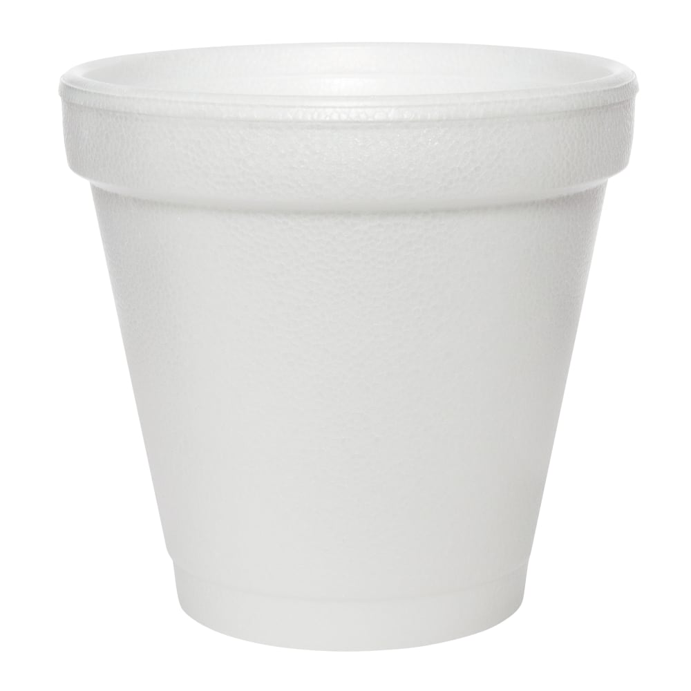 Dart Foam Cups, 4 Oz, White, Carton Of 1, 000 MPN:4J4